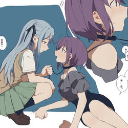 This is a pixiv picture whose title is 「にゃ、、...わん？」.