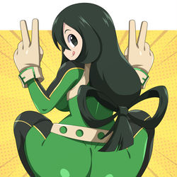 This is a pixiv picture whose title is Tsuyu (commission).