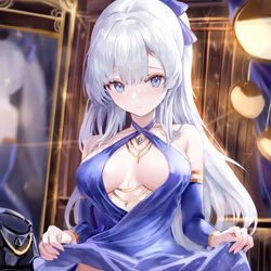 This is a pixiv picture whose title is 雅致的试衣间.