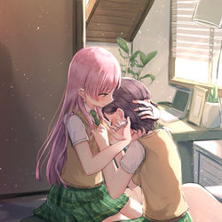 This is a pixiv picture whose title is あのちゃん...お願いっ....