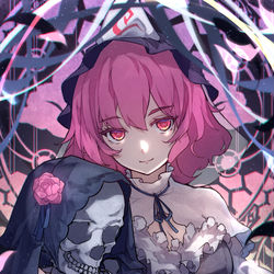 This is a pixiv picture whose title is 幽々子.