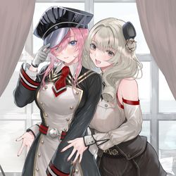 This is a pixiv picture whose title is 二人.