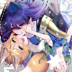 This is a pixiv picture whose title is 【紅楼夢新刊】めぐつか合同誌.
