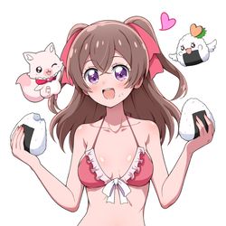 This is a pixiv picture whose title is ゆいちゃん🍙.