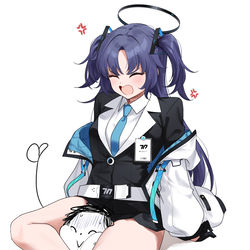 This is a pixiv picture whose title is ユウカ💢.