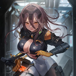 This is a pixiv picture whose title is SNOWBREAK.