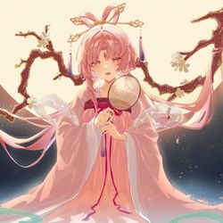 This is a pixiv picture whose title is 今夜月色甚好🌙✨.