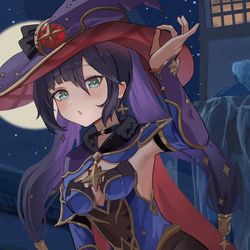 This is a pixiv picture whose title is モナ.