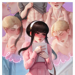 This is a pixiv picture whose title is Spy X Family comic - P04.