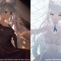 This is a pixiv picture whose title is Despair. 浠.