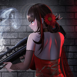 This is a pixiv picture whose title is DSR-50.