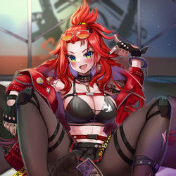 This is a pixiv picture whose title is Vtuber／Elly 2.