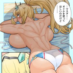 This is a pixiv picture whose title is 水着バーゲスト.