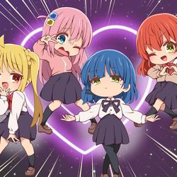 This is a pixiv picture whose title is 粛聖ぼっち・ざ・レクイエム.