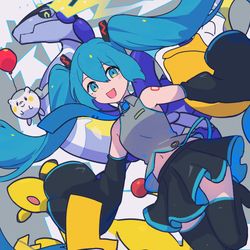 This is a pixiv picture whose title is 電気予報.