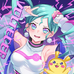 This is a pixiv picture whose title is ボルテッカー！！！⚡️⚡️⚡️⚡️⚡️.