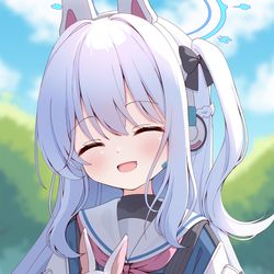 This is a pixiv picture whose title is ミヤコとぴょんこ.