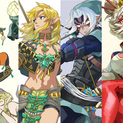 This is a pixiv picture whose title is ティアキンまとめ.