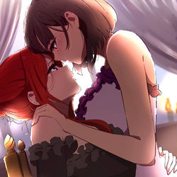 This is a pixiv picture whose title is 🩸.