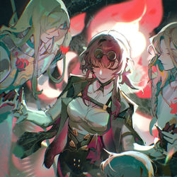 This is a pixiv picture whose title is blossom of love 🌹.