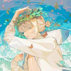 This is a pixiv picture whose title is オベロン.