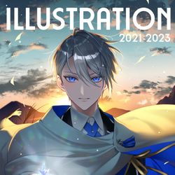 This is a pixiv picture whose title is 10/15新刊サンプル（イラスト本）.
