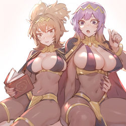 This is a pixiv picture whose title is ダークマージみこひじ.