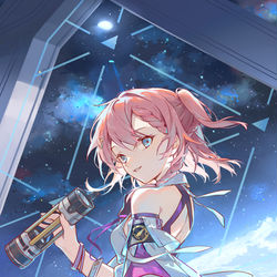 This is a pixiv picture whose title is アスター.