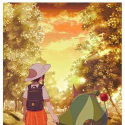 This is a pixiv picture whose title is ぽけ.