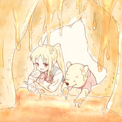 This is a pixiv picture whose title is 100エーカー.