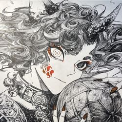 This is a pixiv picture whose title is 最近のイラストちょっとまとめ.