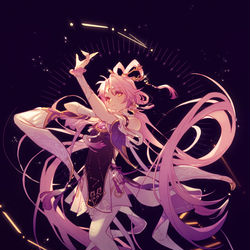 This is a pixiv picture whose title is HSR - The Master Diviner.