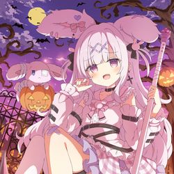 This is a pixiv picture whose title is skeb.