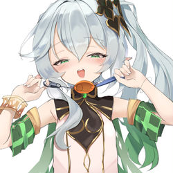 This is a pixiv picture whose title is ロリ神ナヒーダ.