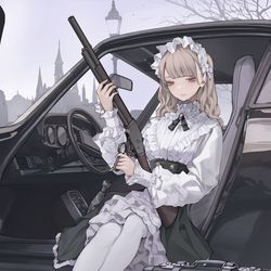 This is a pixiv picture whose title is ManHunting.