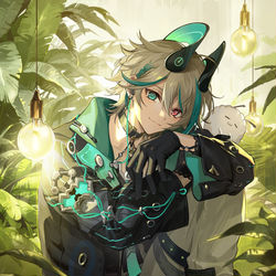 This is a pixiv picture whose title is Azaさん誕生日ビジュアル.