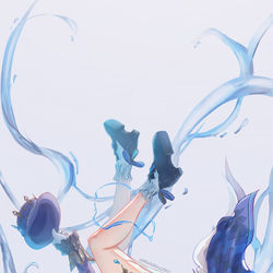 This is a pixiv picture whose title is Furina.