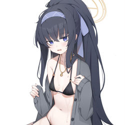 This is a pixiv picture whose title is 水着ウイ.