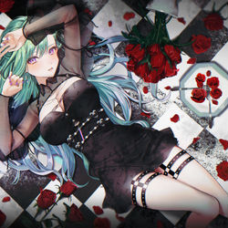 This is a pixiv picture whose title is んっあっあっ。/ 八雲べにcover.