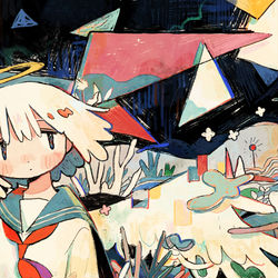 This is a pixiv picture whose title is 欠片.