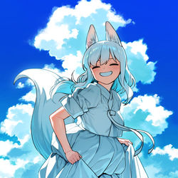 This is a pixiv picture whose title is 은여우.