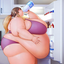 This is a pixiv picture whose title is Washing Down Lunch.