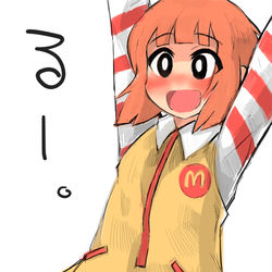This is a pixiv picture whose title is マクドナルドのCMに出てくるキャラを描きました.