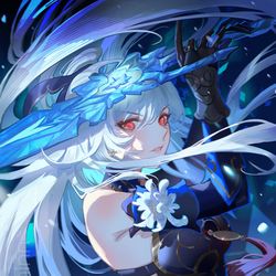 This is a pixiv picture whose title is Jingliu.