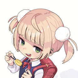 This is a pixiv picture whose title is ロリ神😇.