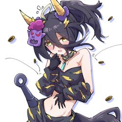 This is a pixiv picture whose title is オニカフェ.