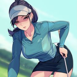 This is a pixiv picture whose title is お嬢様見事です。.