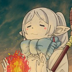 This is a pixiv picture whose title is ぬくいの大好きフリーレン♨︎.
