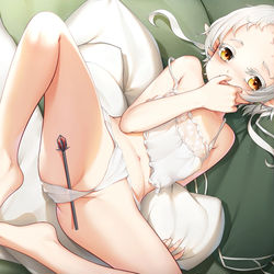 This is a pixiv picture whose title is シルフィエット 足~~~♥.