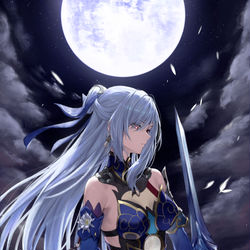 This is a pixiv picture whose title is 鏡流.